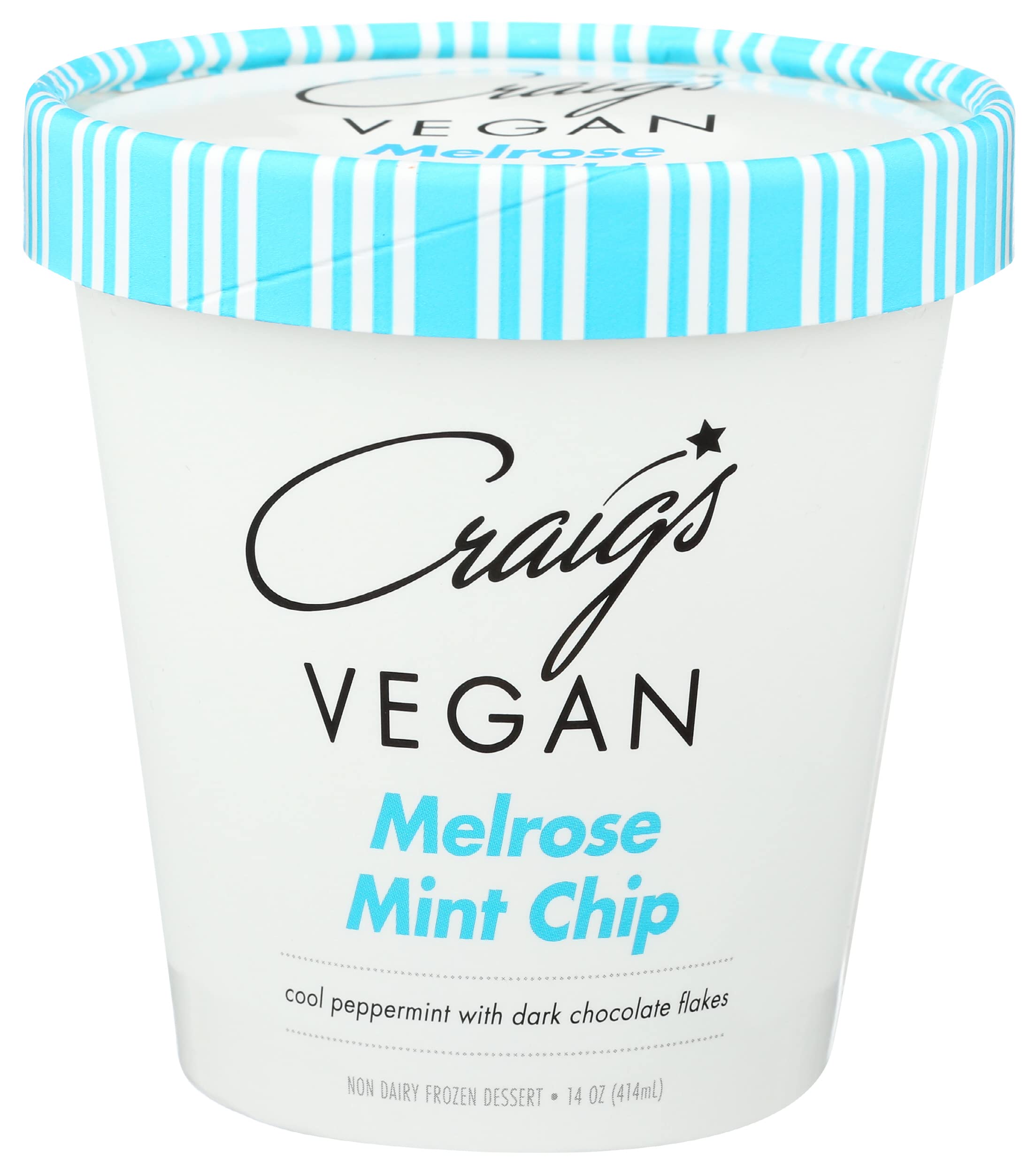 Craig's Vegan Melrose Mint Chip Frozen Dessert, 16 FZ | Grocery